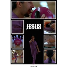Pixaflair - The Big Lebowski - Jesus - Çerçevesiz Poster