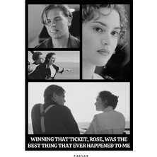 Pixaflair - Titanic - Winning That Ticket - Çerçevesiz Poster