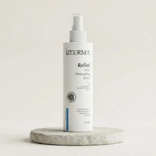 İzderma Relief Saç Açıcı ve Yumuşatıcı Sprey 200 ml – Kolay Tarama, Elektriklenme Önleyici