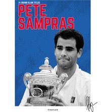 Pixaflair - Pete Sampras - Tenis - Çerçevesiz Poster