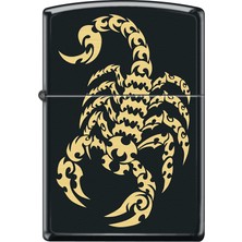 Zippo Scorpion Black Matte Dizayn Çakmak