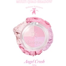 Dasique Işıltılı, Yumuşak Yapılı, Dökülme Yapmayan 4lü Far Paleti Dasıque Multi Quad Shadow (02 Angel Crush)