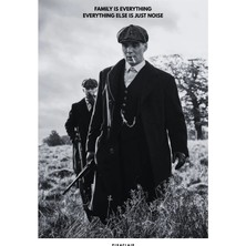 Pixaflair - Peaky Blinders - Family - Çerçevesiz Film Poster