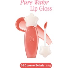 Dasique Nemlendirici ve Besleyici, Dudak Parlatıcısı Dasıque Pure Water Lip Gloss (05 Caramel Drizzle)