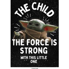 Pixaflair - The Mandalorian - The Child - Çerçevesiz Poster