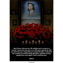 Pixaflair - V For Vendetta - Valerie - Çerçevesiz Poster