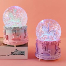 Calperia Orta Boy Unicorn Kar Küresi