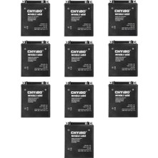 Chyibo YTX7L-BS 12V 7AH Motosiklet Aküsü 1 Koli = 10 Adet [113*70*132]