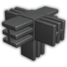 40MM x 40MM x 1.2mm Profil Takozu-Profil Köşe Bağlantı  Köşe Geçme Kaynaksız Bağlantı Aparatı -Kaynaksız Masa Raf Sehpa Yapma Aparatı