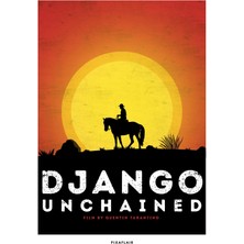 Pixaflair - Django Unchained - The Cowboy - Tablo - Çerçevesiz Film Poster