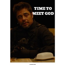 Pixaflair - Sicario - Meet God - Çerçevesiz Poster