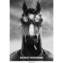 Pixaflair - Bojack Horseman - Chill - Çerçevesiz Film Poster