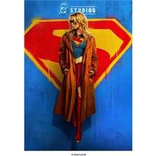 Pixaflair - Supergirl - Coming Soon - Tablo - Çerçevesiz Film Poster