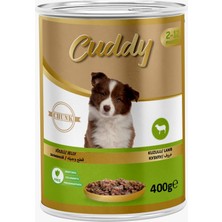 Cuddy Yavru Köpek  Konservesi Kuzulu 400 G 12 Adet