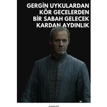 Pixaflair - Game Of Thrones - Stannis Baratheon'a Ağıt - Çerçevesiz Film Poster
