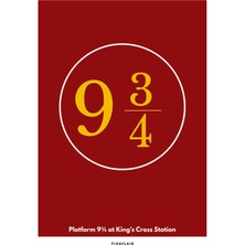 Pixaflair - Harry Potter - Platform 9 3⁄4 King’s Cross - Çerçevesiz Poster