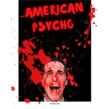 Pixaflair - American Psycho - Bath - Çerçevesiz Poster