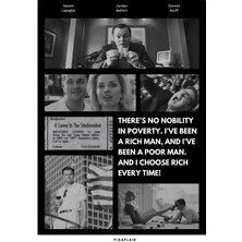 Pixaflair - The Wolf Of Wall Street - I Choose Rich Every Time - Çerçevesiz Poster