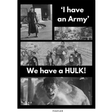 Pixaflair - Avengers - We Have A Hulk - Çerçevesiz Poster