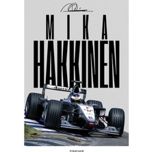 Pixaflair - Mika Hakkinen Formula 1 - Çerçevesiz Poster