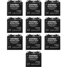 Chyibo 12N9L-BS 12V 9AH Motosiklet Aküsü 1 Koli = 10 Adet [137*76*134]