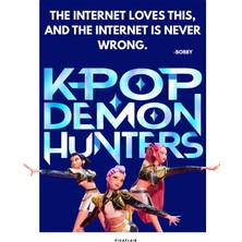 Pixaflair - Kpop Demon Hunters - The Internet - Tablo - Çerçevesiz Film Poster