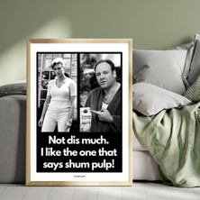 Pixaflair - The Sopranos - Shum Pulp Carmela! - Çerçevesiz Poster