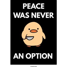 Pixaflair - Peace - Çerçevesiz Poster