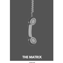 Pixaflair - The Matrix - Telephone - Çerçevesiz Poster