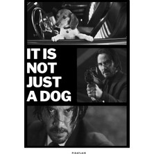 Pixaflair - John Wick - A Dog - Çerçevesiz Poster