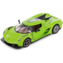 Kinsmart Koenigsegg Jesko Absolut Yeşil 1/36 Model Araba