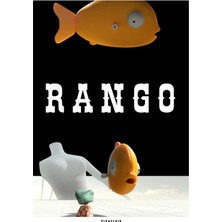 Pixaflair - Rango - Fish - Çerçevesiz Poster