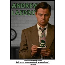 Pixaflair - Shutter Island - Andrew Laeddis - Çerçevesiz Poster