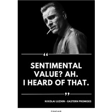 Pixaflair - Eastern Promises - Nikolai - Tablo - Çerçevesiz Film Poster