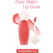 Dasique Nemlendirici ve Besleyici, Dudak Parlatıcısı Dasıque Pure Water Lip Gloss (04 Apple Bite)