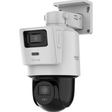 Hilook PTZ-N2D400M-DE-14 Tandemvu 2.8-8mm 4mp+4mp Sabit Lensli Poe Pt Dome Kamera