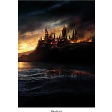 Pixaflair - Harry Potter - Hogwarts - Çerçevesiz Poster