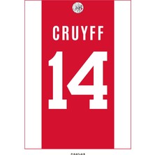 Pixaflair - Johan Cruyff - Çerçevesiz Poster