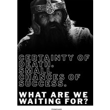 Pixaflair - The Lord Of The Rings The Two Towers - Gimli- Tablo - Çerçevesiz Film Poster