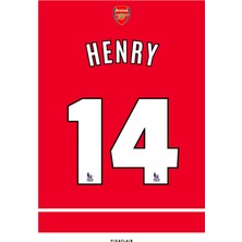 Pixaflair - Thierry Henry - Çerçevesiz Poster