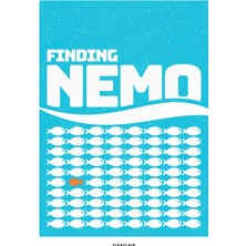 Pixaflair - Finding Nemo - Nemo - Çerçevesiz Poster
