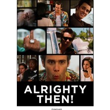Pixaflair - Ace Ventura - Crisis - Tablo - Çerçevesiz Film Poster