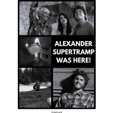 Pixaflair - Into The Wild - Alexander Supertramp - Çerçevesiz Poster