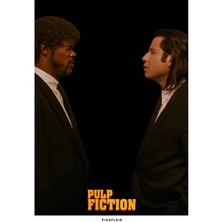 Pixaflair - Pulp Fiction - Jules & Vincent - Çerçevesiz Poster
