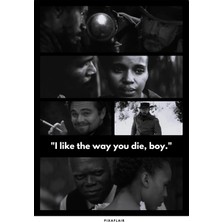 Pixaflair - Django Unchained - I Like The Way You Die - Çerçevesiz Poster