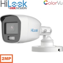 Hilook Hılook THC-B129-LPS, 2mpix, 2.8mm Lens, 20MT Gece Görüşü, IP66, Color Vu, Dahili Mikrofon, Bulle