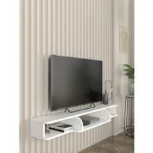 Dekorister Leppo Tv Sehpası Beyaz 135 cm