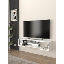 Dekorister Perry Tv Sehpası Beyaz 120 cm