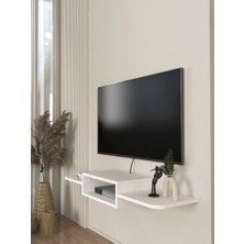 Dekorister Toby Tv Sehpası Beyaz 115 cm