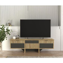 Dekorister Poleth Tv Stand Safir - Antrasit - Bona
